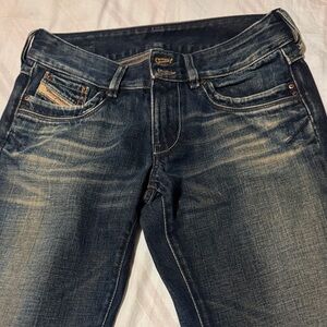 Diesel Dark Blue Skinny Jeans